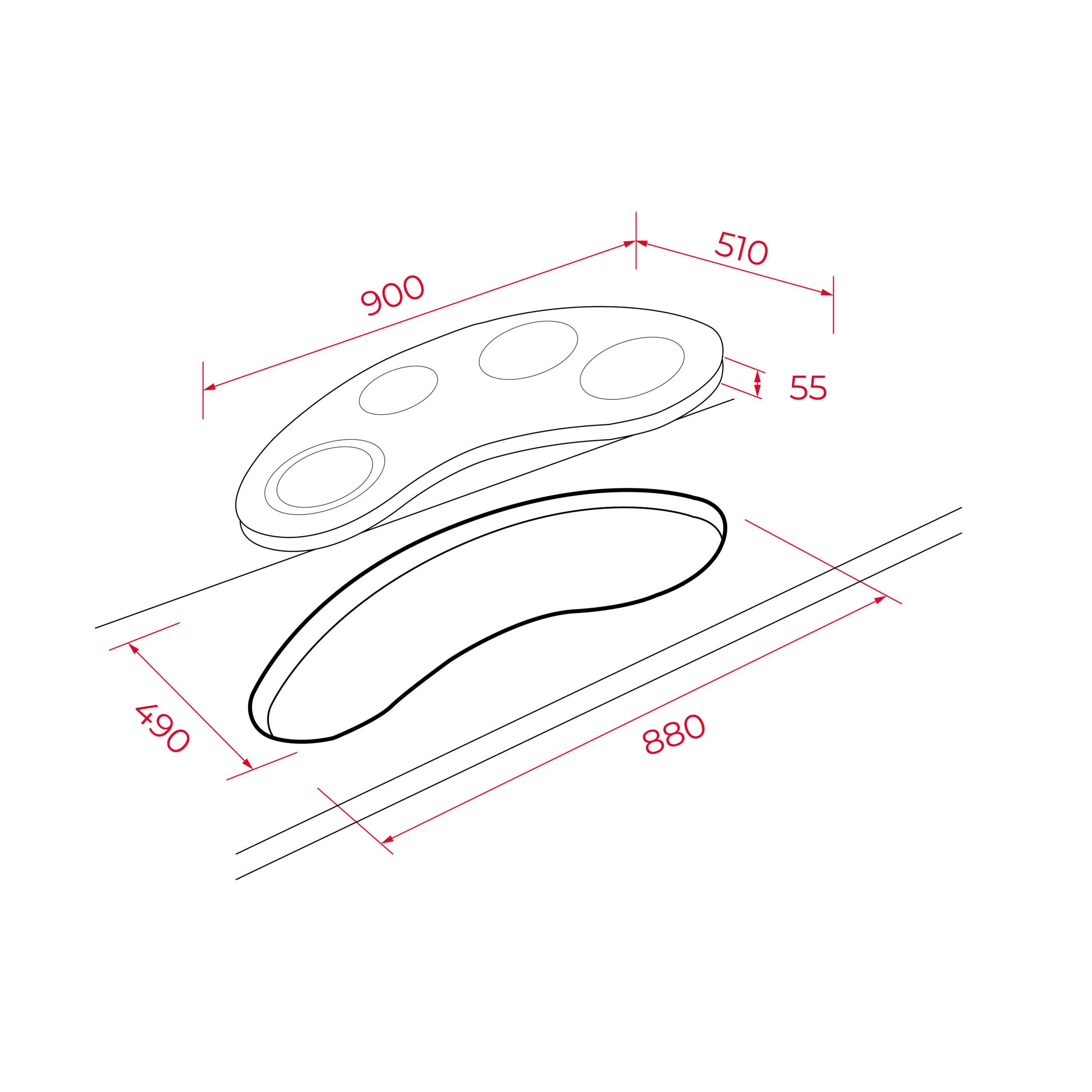 Teka VR 90 4G AI AL TR CI Ankastre Cam Ocak