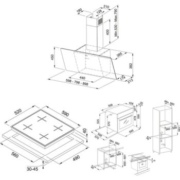 Franke Beyaz Ankastre Set (Fpj 615 V Wh-Fhns 604 Wh-Fsl 86 ) - Görsel 2
