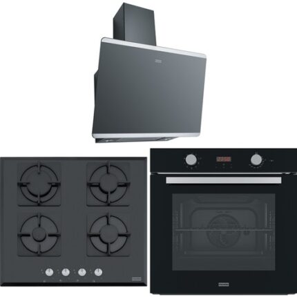 Franke Fpj 615 V Bk/ss Davlumbaz Fhns 604 4g Bk C Ocak Fsl 86 H Bk Fırın Ankastre Set