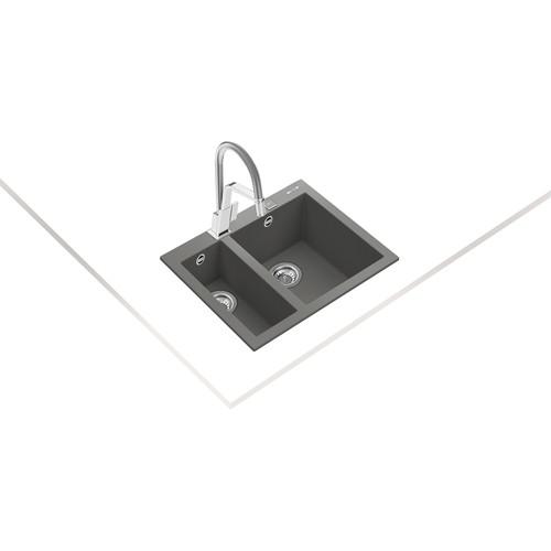 TEKA FORSQUARE 2B 590 TG GRİ EVYE