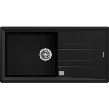 Teka Stone 60 L-Tg Karbon Siyah Granit Mutfak Evyesi