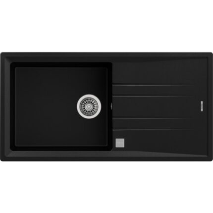 Teka Stone 60 L-Tg Karbon Siyah Granit Mutfak Evyesi