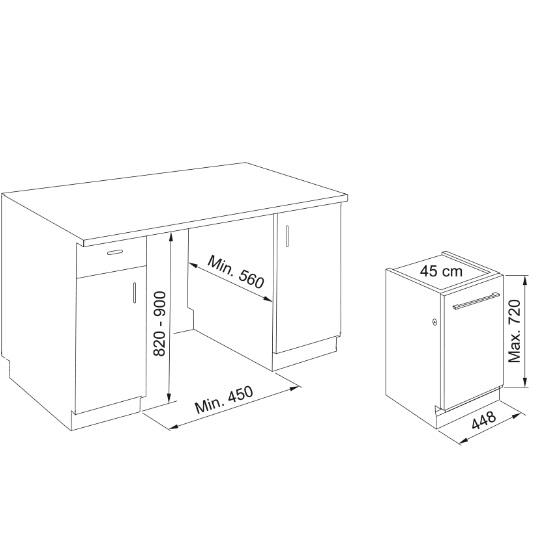 Franke Bulaşık Makinesi FDW 4510 E8P E