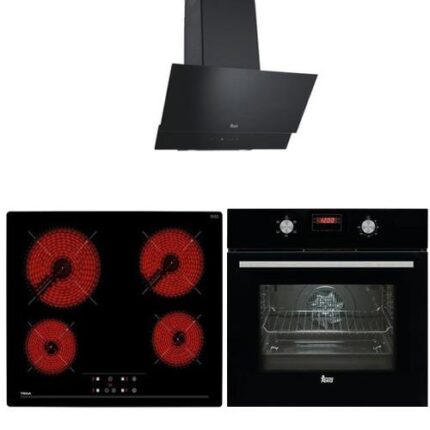 Teka Ankastre Set (Hak 627 BK Fırın - Tz 6415 Ocak - Atv 60 Davlumbaz)