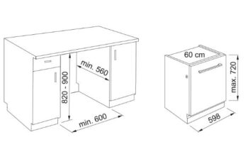 Franke FDW 614 D6P DOS Ankastre Bulaşık Makinesi - Görsel 2