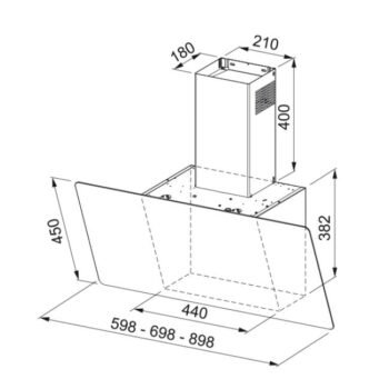 Franke Davlumbaz Fpj 915 V Bk/Ss - Görsel 2