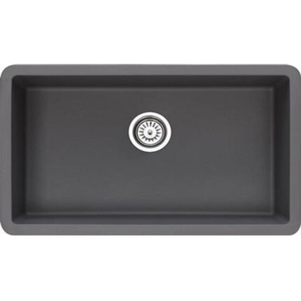 GLGE 70U Antrasit 45x75 Cm Granit Mutfak Eviyesi