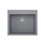 Real Stone Didyma 58 Granit Eviye K002 Gri 60x53 Cm Tezgah Üstü