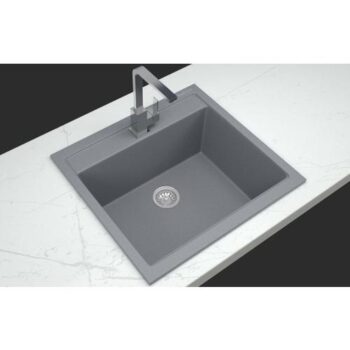 Real Stone K004 Olympos Granit Evye Gri 56 x 53 Cm Tezgah Üstü - Görsel 2