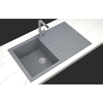 Real Stone P004 Troya 86 Granit Evye Gri 86 X 50 Cm Tezgah Üstü - Görsel 2