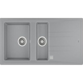 Teka Stone 60 B-Tg Metalik Gri Granit Mutfak Evyesi