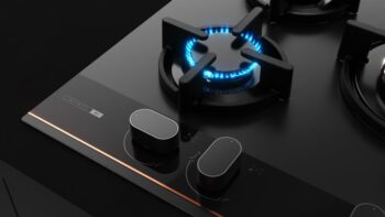 Teka GBC 75-G1 GB Cam Siyah Ankastre Ocak - Görsel 4