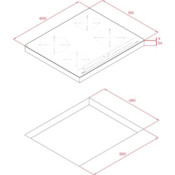 Teka IZC 64010 BK MSS 60 cm İndüksiyon Ocak - Görsel 5