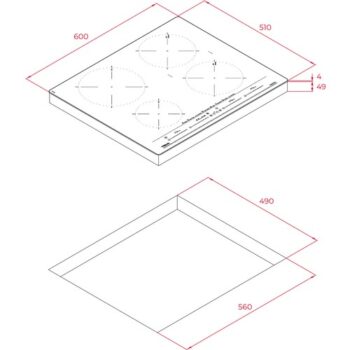 Teka IZC 64630 ST MST 60 cm Gri İndüksiyon Ocak - Görsel 5