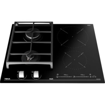 Teka JZC 64322 ABC BK (E4) 60 cm Siyah Camlı İndüksiyonlu + Gazlı Hibrit Ocak - Görsel 4