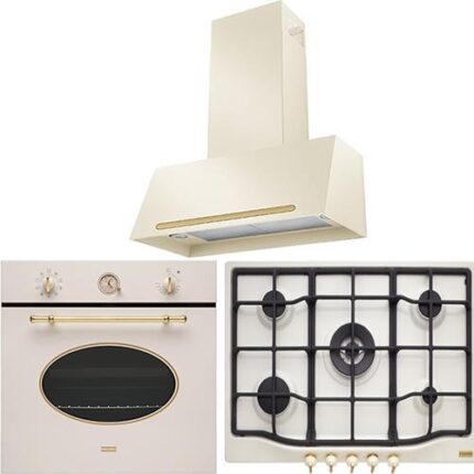 Franke Ankastre Rustik Set Krem (Classıclıne Fcl 70 Pw Davlumbaz+Classic Line  Cl 85 M Pw Fırın+FHCL 755 4G TC PW C Ocak)