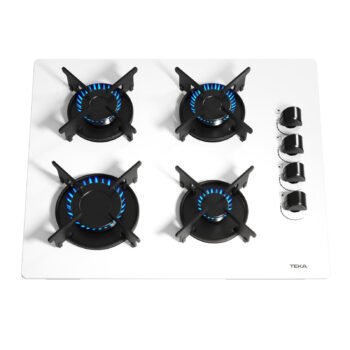 Teka GBE 64002 KBC Beyaz Ankastre Ocak - Görsel 5