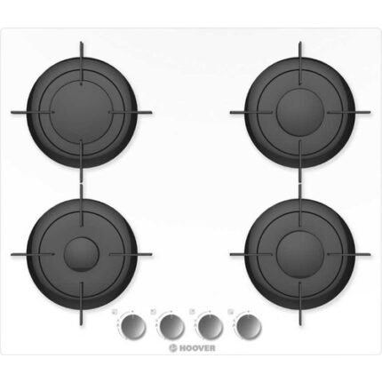 Hoover HVW 6 MV Beyaz Cam Ankastre Ocak