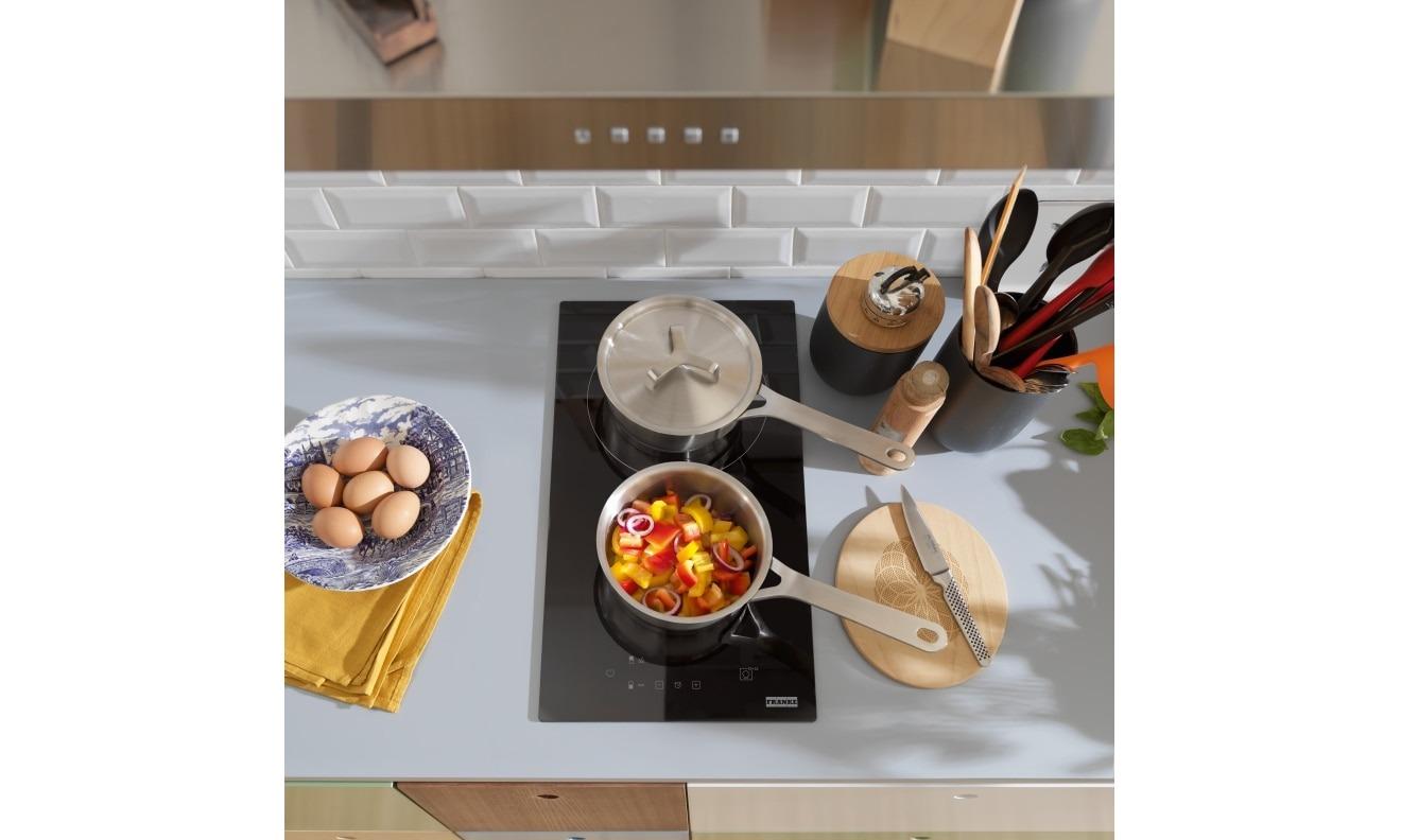 Franke FSM 302 I BK 2 Gözlü İndüksiyon Siyah Ankastre Ocak