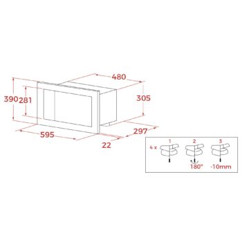 Teka ML 8200 BIS Siyah Mikrodalga - Görsel 3