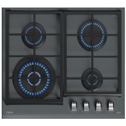 Teka GZC 64320 XBC ST 60 cm Cam Gazlı Gri Ankastre Ocak