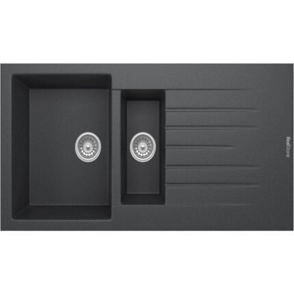 Real Stone P005 Troya 100 Antrasit Granit Mutfak Eviyesi