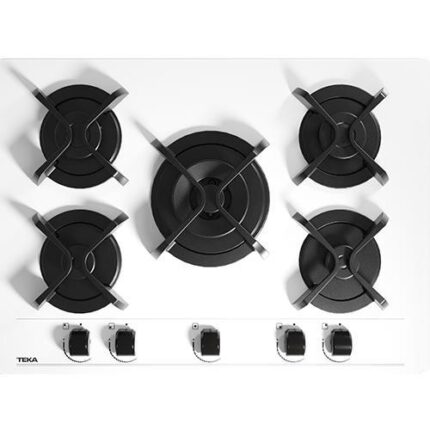 Teka GBC 75030 KBC WH (E5) Beyaz Cam Ankastre Ocak