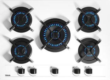 Teka GBC 75030 KBC WH (E5) Beyaz Cam Ankastre Ocak - Görsel 2