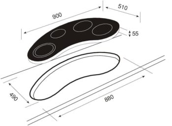 Teka Vr 90 4g Aı Al Tr Kristal Cam Gazlı Ocak Siyah - Görsel 5