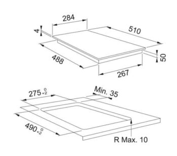 Franke FSM 302 I BK 2 Gözlü İndüksiyon Ankastre Ocak Siyah - Görsel 2