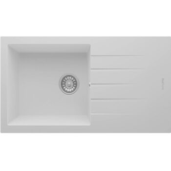 Real Stone P011 ASSOS 86 XL Beyaz Granit Evye 86x43.5 Cm Tezgah Üstü