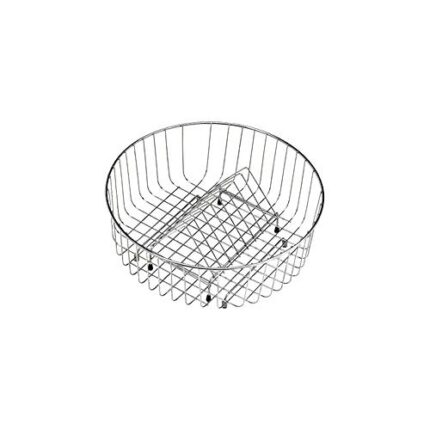 Teka Paslanmaz Çelik Tel Sepet Bulaşıklık Eviye Aksesuarı 370 x 145