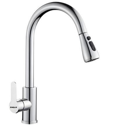 Fleko Spiralli Krom Mutfak Eviye Bataryası KS10S01