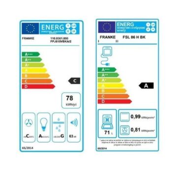 Franke Ankastre Set (Fhns 604 4g Bk C Ocak - Fsl 86 H Bk Fırın - Fpj 615 V Bk A Davlumbaz) - Görsel 6