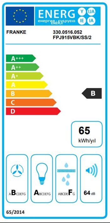 Franke Davlumbaz Fpj 915 V Bk/Ss - Görsel 3