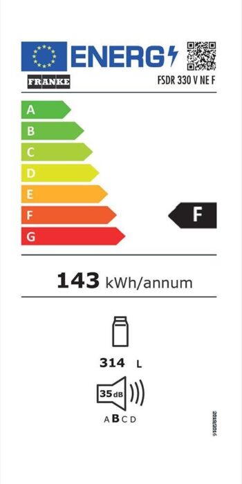 Franke FSDR 330 V NE F Ankastre Buzdolabı - Görsel 3