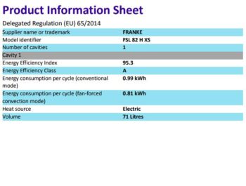 Franke Lınear Fsl 82 Hs Inox Fırın - Görsel 4
