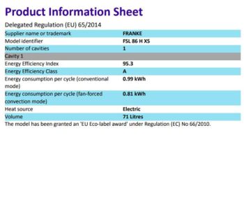 Franke Smart Lınear Dıgıtal Fsl 86 H Xs Inox Fırın - Görsel 5