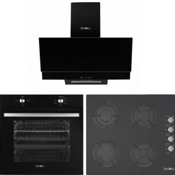 Green Nest Eko Ankastre Set Siyah(Gdc 3301+G-6202+Gco 1315)