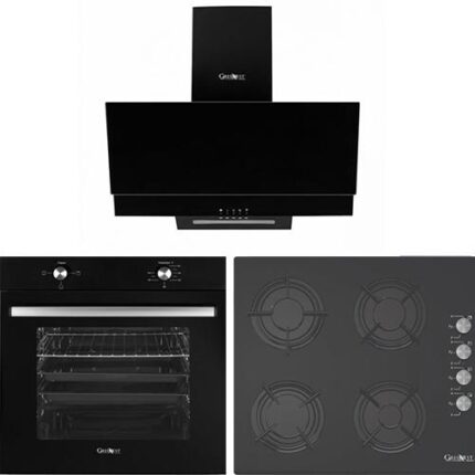 Green Nest Eko Ankastre Set Siyah(Gdc 3301+G-6202+Gco 1315)