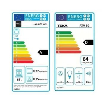 Teka - Chef 8 Ankastre Set - (Hak 627 Wh Fırın + Gbc 64002 Wh Ocak + Tvt 60.1 Davlumbaz) - Beyaz - 64000468 - Görsel 5