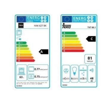 Teka - Chef 9 Ankastre Set - (Hak 627 Bk Fırın + Tz 6415 Ocak + Tvt 60.1 Davlumbaz) - Siyah - 64000469 - Görsel 4