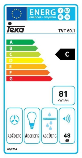 Teka Tvt 60.1 Beyaz Davlumbaz - Görsel 3