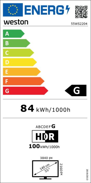 Weston 55WS2204 55" 140 Ekran WebOS Smart 4K UHD LED Uydulu TV - Görsel 4