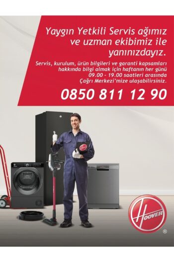 Hoover Ndph11a2tcbexs17 11 Kg Wi Fi + Bluetooth Bağlantılı Isı Pompalı Kurutma Makinesi - Görsel 4