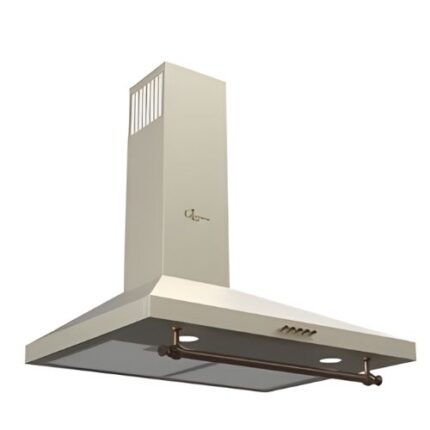 GL General Rustıc 90 cm Krem Duvar Tipi Davlumbaz