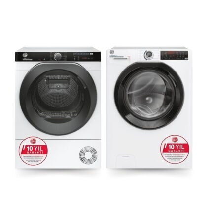 Hoover H3WPS4116TMB5 Çamaşır Makinesi - Ndph11a2tcbexs Kurutma Makinesi 11 kg