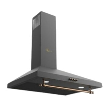 GL General GLD 039RS Rustıc 90 cm Siyah Rustik Davlumbaz