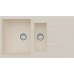 Real Stone P005 Troya 100 Krem Granit Mutfak Eviyesi 100x50 cm