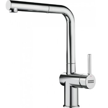 Franke Basis BFG 611-86 Nero Granit Evye-Active Plus Doccia 2.0 Krom Batarya Seti - Görsel 2